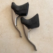 Campagnolo Pista Leviers De Frein Vintage Campagnolo Athena C Record Blanc Compatible Aero Non Aero 1196647