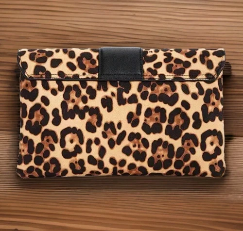 Brand New I.N.C. International Concepts (10.75"x7"x1") Luci Leopard Print Clutch