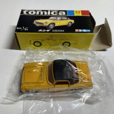 ミニカー Honda S 800m 新品 YTM 1/64 ホンダ Honda S800 ブラック, Boost Gear