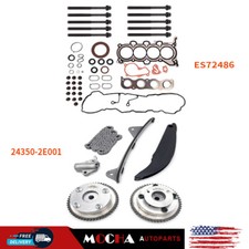 Timing Chain Head Gasket Set For 11-16 Kia Hyundai Forte Elantra Soul 1.8 2.0l