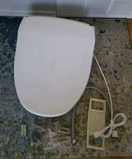 Bio Bidet Slim Two Electric Bidet Toilet Seat, Round, MISSING REMOTE, Slim 2