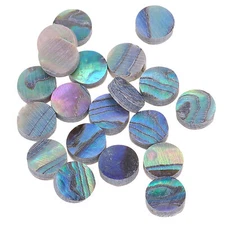 Musiclily Pro 20Pcs 6mm Natural Paua Abalone Shell Guitar Fretboard Inlay Dots