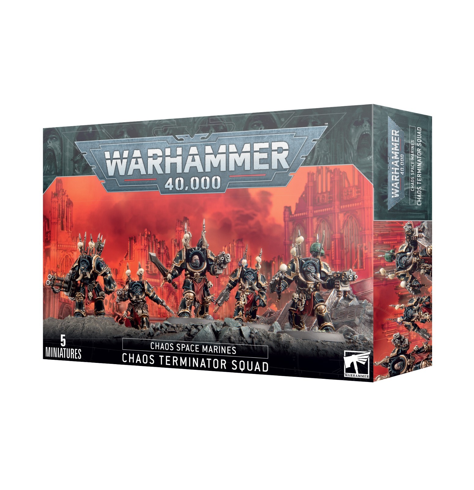 Chaos Terminator Squad - Chaos Space Marines - Brand New - Warhammer 40K GW