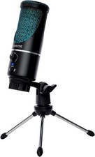 AIRIDE USB CONDENSOR MICROPHONE FOR PC GAMES LIVE MEETINGS PODCASTSTRIPOD STAND