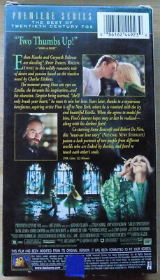 Great Expectations - VHS - Ethan Hawke - Gwyneth Paltrow - Robert