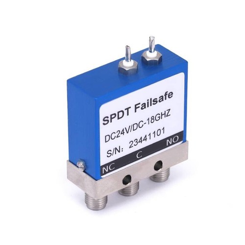 SPDT Electromechanical Relay Failsafe Switch, SMA Female, DC - 18GHz, 12V - Picture 2 of 4