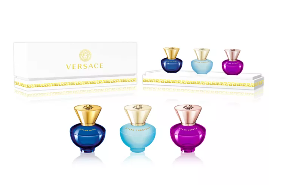 NIB {Versace} DYLAN Women's Miniature Trio Collection Gift Set 5 NIB {Versace} DYLAN Women's Miniature Trio Collection Gift Set 5