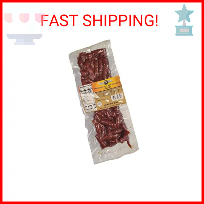 Sugar River Meat Snack Links Ends & Pieces 2 lbs (Teriyaki Beef Stick)