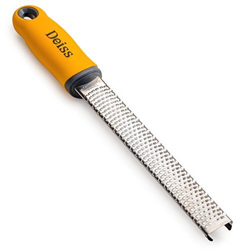 Deiss PRO Grattugia formaggio e zester per limone: Parmigiano Reggiano, (C9B)