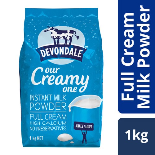 Devondale Instant Full Cream Milk Powder Pouch 1kg - 第 1/1 張圖片