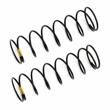 Team Associated - Rear Shock Springs, Yellow, 2.30 lb/in, for B6.1 (61mm)