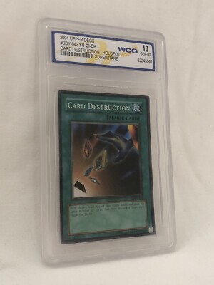 upper deck yugioh cards 2001 Upper Deck Yu-Gi-Oh Hane-Hane-Earth #SDK-046 graded : GEM MINT 10.0