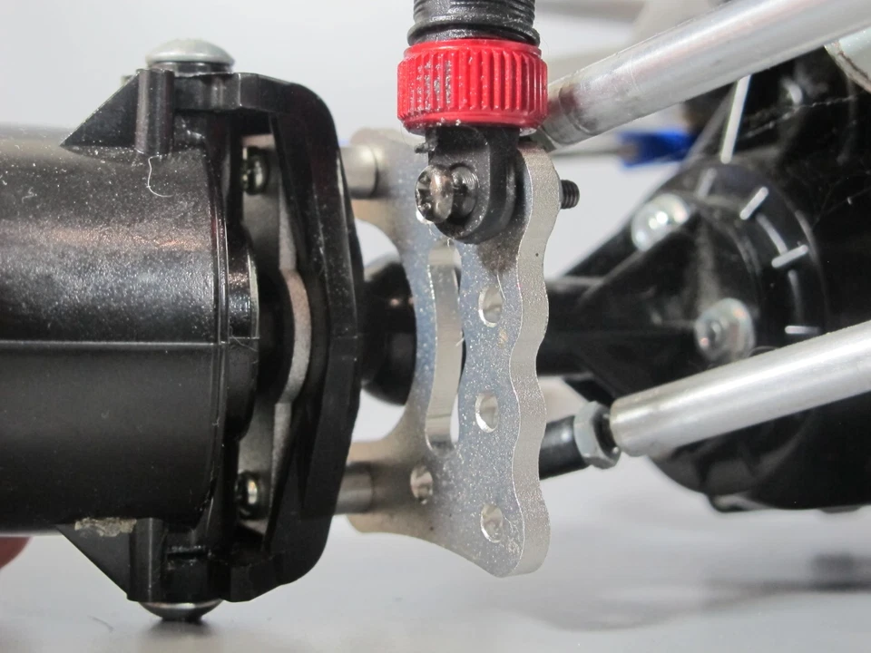 Front Rear Axle Linkage Shock Convert Plate Set Tamiya 1/10 Clodbuster Bullhead - Image 4 of 4