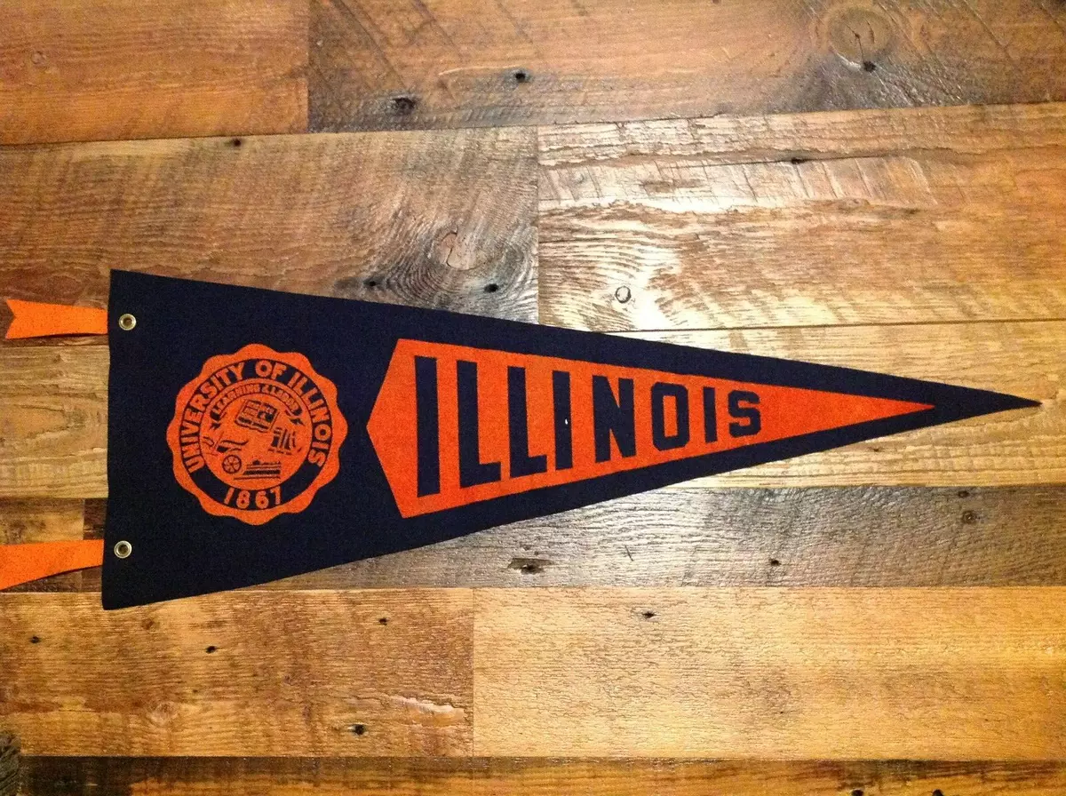 Illinois Fighting Illini Full Size Pennant