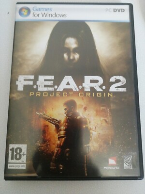 Fear 2 : Project Origin – Jeu PC Windows – Très Bon état – Boîte Complète