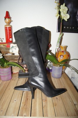 ralph lauren high heel boots