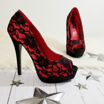 High Heels Pumps Pin Up Couture Neu ungetragen Größe 37,5