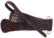 Australian Saddle Supron Girth - Double Buckle - Brown - 32", 34" or 36"