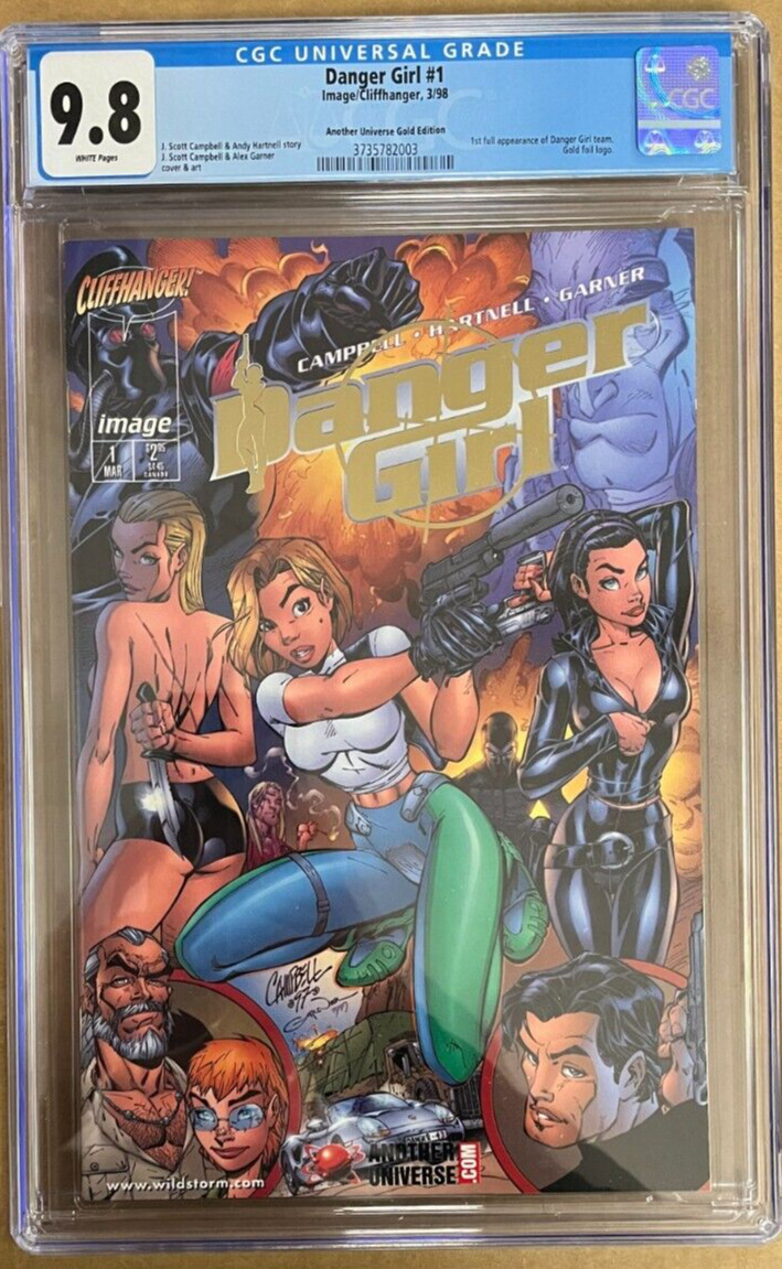 Danger Girl #1 (Another Universe Gold Variant) Value - GoCollect