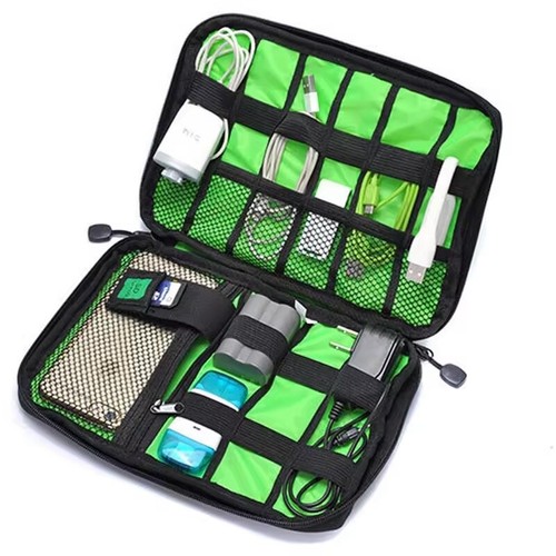 Kabel Aufbewahrungstasche Kabeltasche Reise Elektronik Zubehör Organizer Tasche - Bild 6 von 6