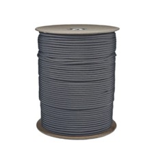 BULK spool 1000' Gray Parachute Cord Paracord Type III 550 - USA Made -Wholesale