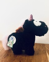 Nici 48418 Schwarzes Einhorn Rainbow Yin & Yang 22Cm Stehend PlüSch Kuscheltier