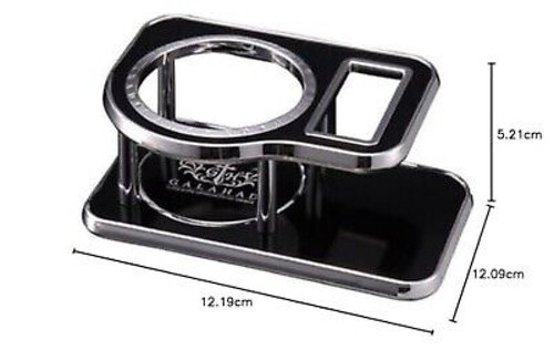 Carmate Drink Holder Table NZ629 Black Plastic JDM VIP Style - Picture 21 of 24