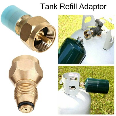 Portable Propane Refill Adapter Lp Gas Cylinder Tank Coupler Heater Camping Hunt Portable Propane Refill Adapter Lp Gas Cylinder Tank Coupler Heater Camping Hunt