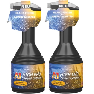 Dr. Wack A1 High End Speed Detailer Lackdetailer 2 x 500 ml