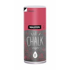 Maston Chalk Matt Spray Paint 150ml Green, Blue, Pink, Red, Yellow, White