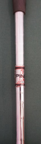 Left-Handed Ping Zing Maroon Dot 6 Iron Regular Steel Shaft Ping Grip - Picture 3 of 4