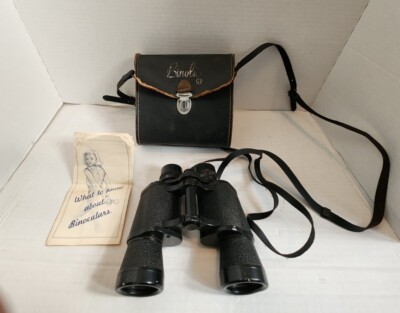 ブルドック Vintage Binolux Binoculars 7x35 - 358ft at 1000yds Original Case