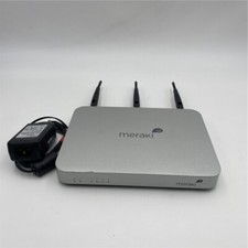 Cisco Meraki Cloud Managed Security Appliance 3xAntennas 1xPS unclaimed MX60W