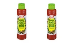 2 x 300ml HELA DELIKAT Curry Mild Gewürz Gewurz Ketchup; Free Ship from Germany