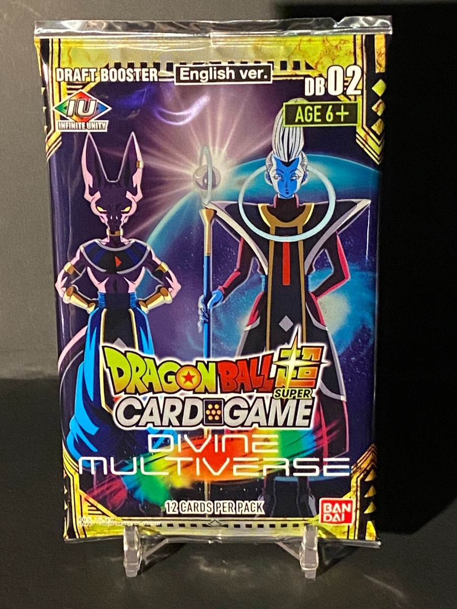 Dragon Ball Super Draft Box 5 Divine Multiverse Booster Pack Factory Sealed Dragon Ball Super Draft Box 5 Divine Multiverse Booster Pack Factory Sealed