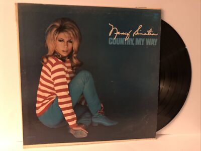 VG+ Nancy Sinatra Country My Way R-6251 Mono Reprise LP 12in Vinyl Record Album