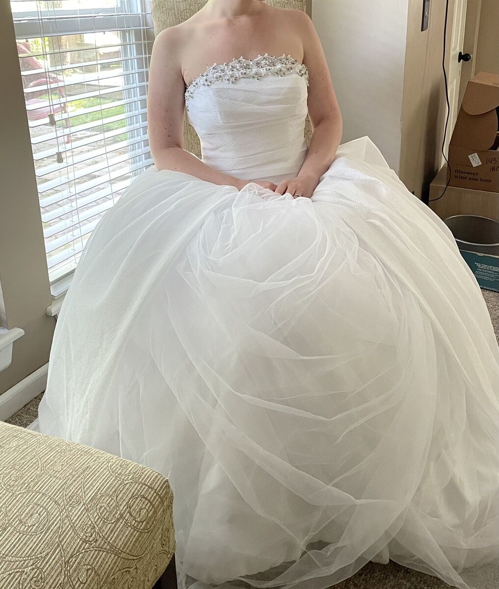 white by vera wang wedding dress Size 6 | eBay white by vera wang wedding dress Size 6 | eBay