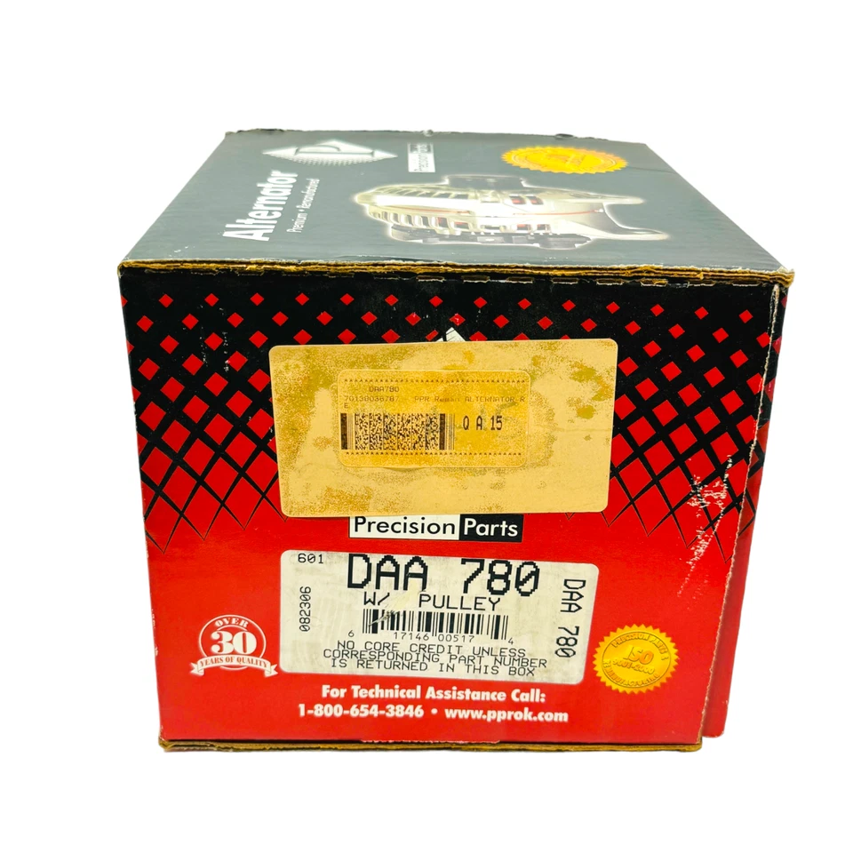 Precision Parts DAA780 Alternator with Pulley, Reman - Image 2 of 4