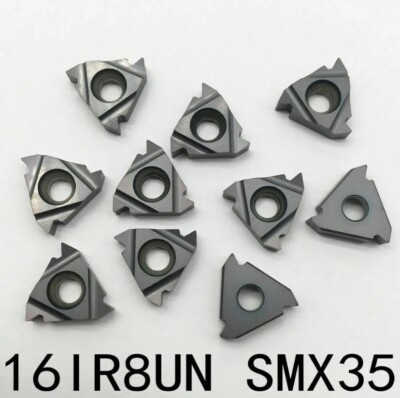 10pcs Internal thread 16IR 8UN SMX35 Thread Turning inserts IC 3/8 3NR 8UN