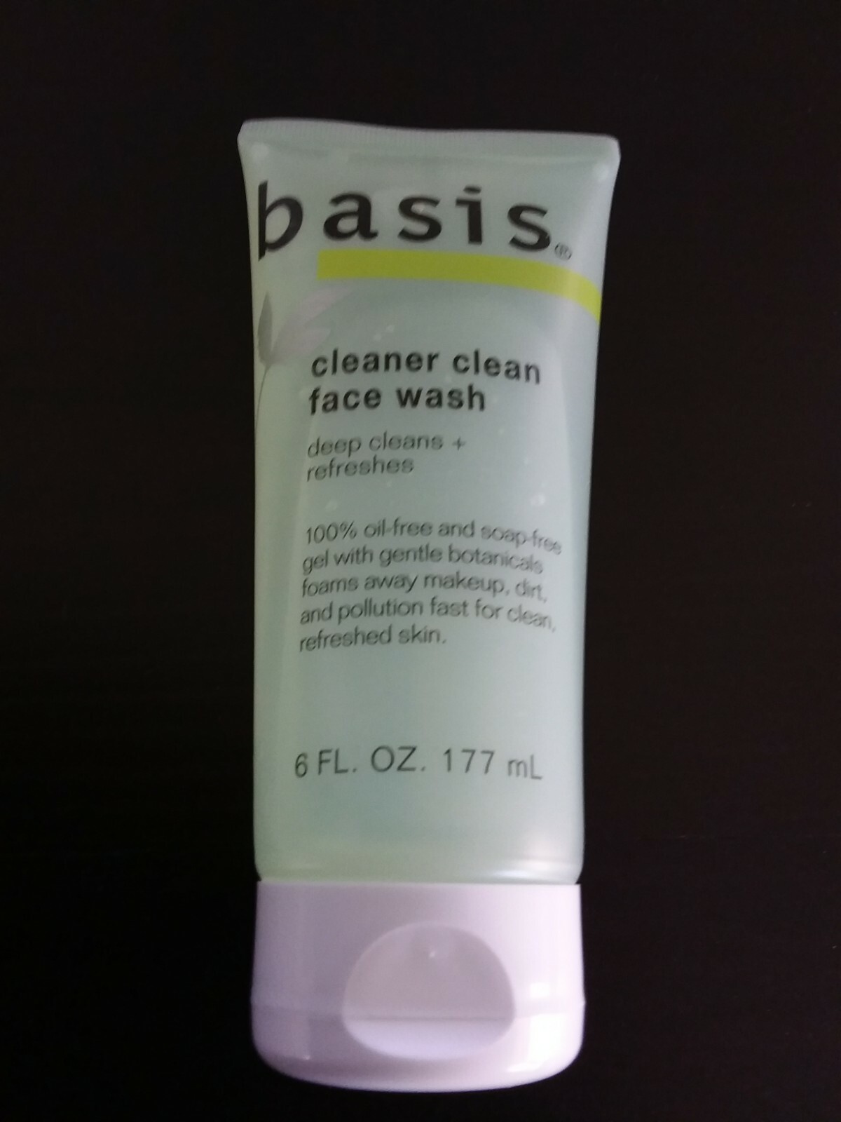 basis facial cleanser