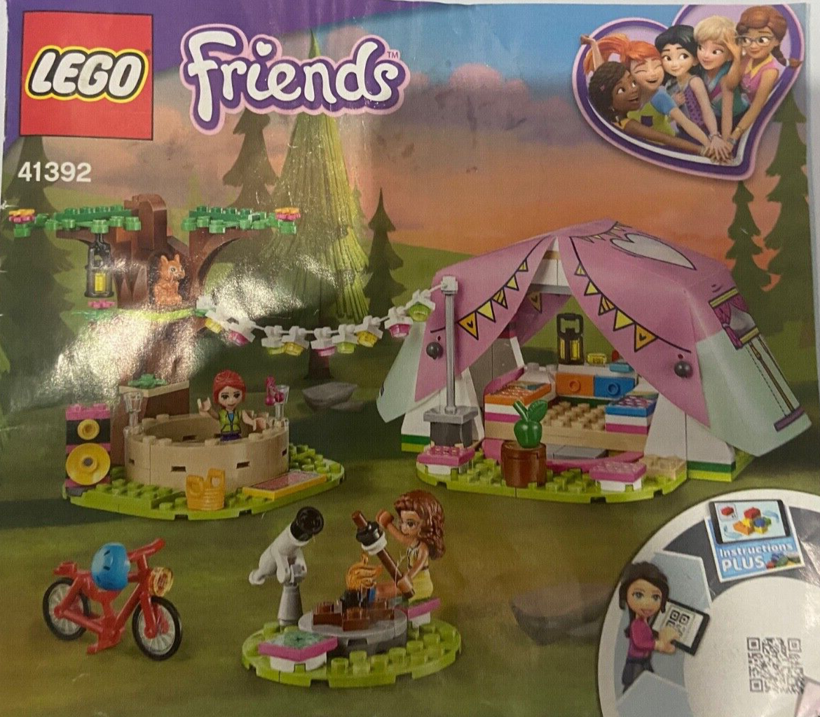 Tent Lego Friends Nature Glamping 41392 Lego Friends Set 41392