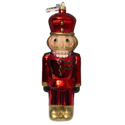 Nutracker Christmas Ornament Blown Glass Krebs Disney Edition  8'' Germany