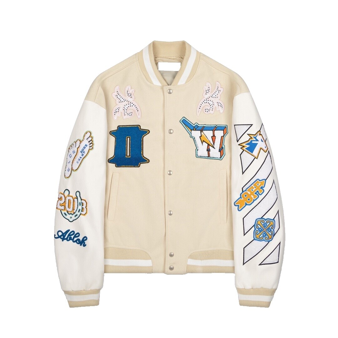 希少 XLsize Off-White 23AW Bomber Jacket 黒 OWEH028F23FAB001_1010-