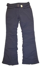 Bogner Marcie Sci Donna Pantaloni Blu Navy Oro Taglia 38 M Nuovo con Etichetta