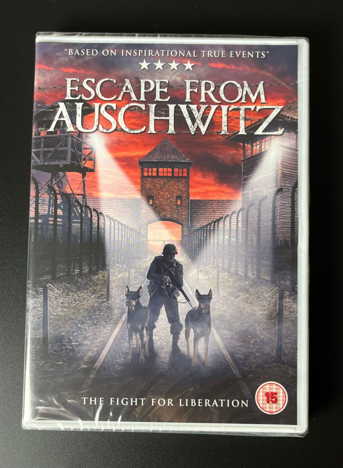 ESCAPE FROM AUSCHWITZ - DVD (2020) - NEW SEALED