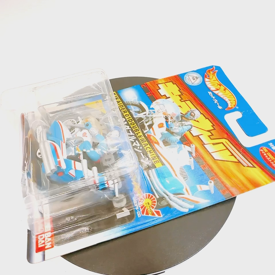 Hot Wheels Chara Wheels Kikaider 01 Double Machine Bandai Rare