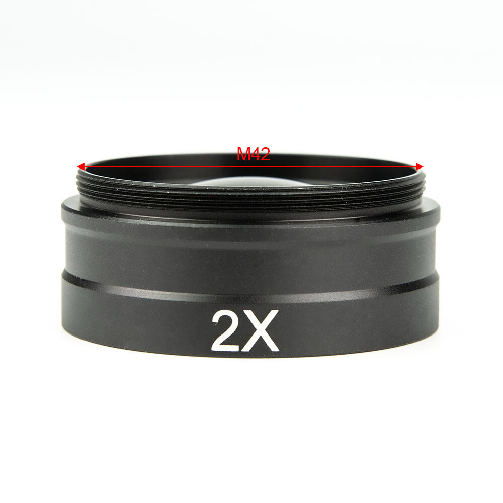0.3X 0.5X 0.75X 1.5X 2X Auxiliary Objective Barlow Lens 42mm F Stereo