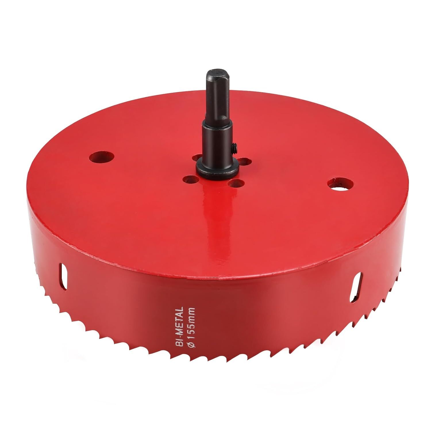 6-1/8" 155mm Hole Saw Cuttex Tools Bi-Metal Hole Saw Kit with Pilot Drill Bit