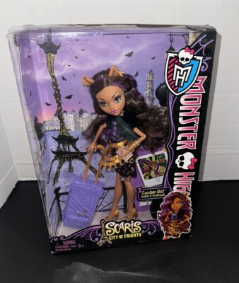 2012 MONSTER HIGH Scaris City of Frights CLAWDEEN WOLF Y7646 Mattel NEW NRFB
