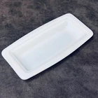 VTG Pyrex White Milk Glass 1/4 pd Butter Dish Base Bottom Only Replacement 72-B